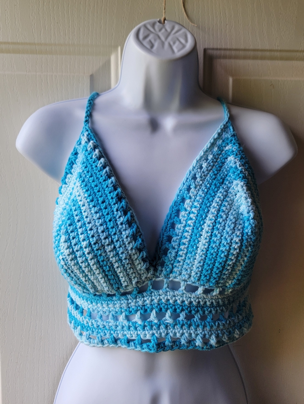 Handmade Crochet Adjustable Bralette Top